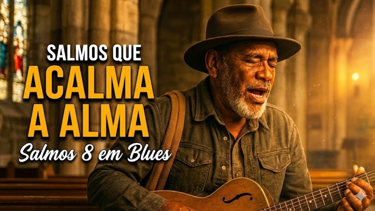 Salmo 8 em Blues: Oração Profunda Para Acalmar a Mente | Louvor Acústico
