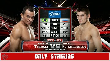 Khabib Nurmagomedov vs Gleison Tibau but it