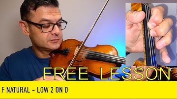 F Natural, C Natural for Violin and Viola and More! Essential Elements 1 Play Along + Lesson p.32-33