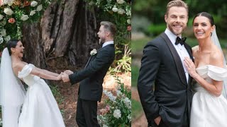 Derek Hough and Hayley Erbert's California wedding features stunning pics of their marriage ceremony