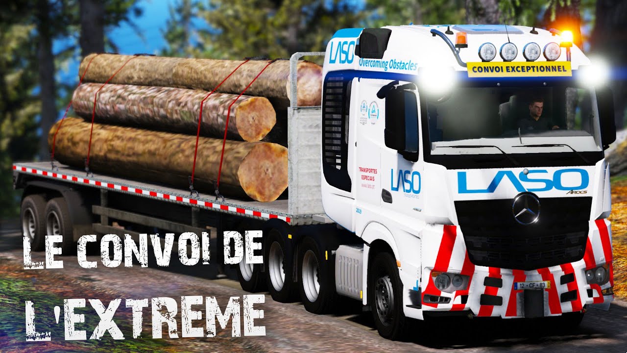 [GTA 5] LE CONVOI DE L’EXTRÊME - LIVRAISON DE BOIS DIFFICILE #1