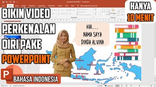 Cara membuat video perkenalan diri yang menarik (Powerpoint)