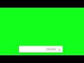 Button Subscribe Lower Third Green Screen