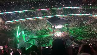 Wrestlemania 40 Ending LIVE From The Last Row in Stadium | John Cena, The Rock & Undertaker RETURN