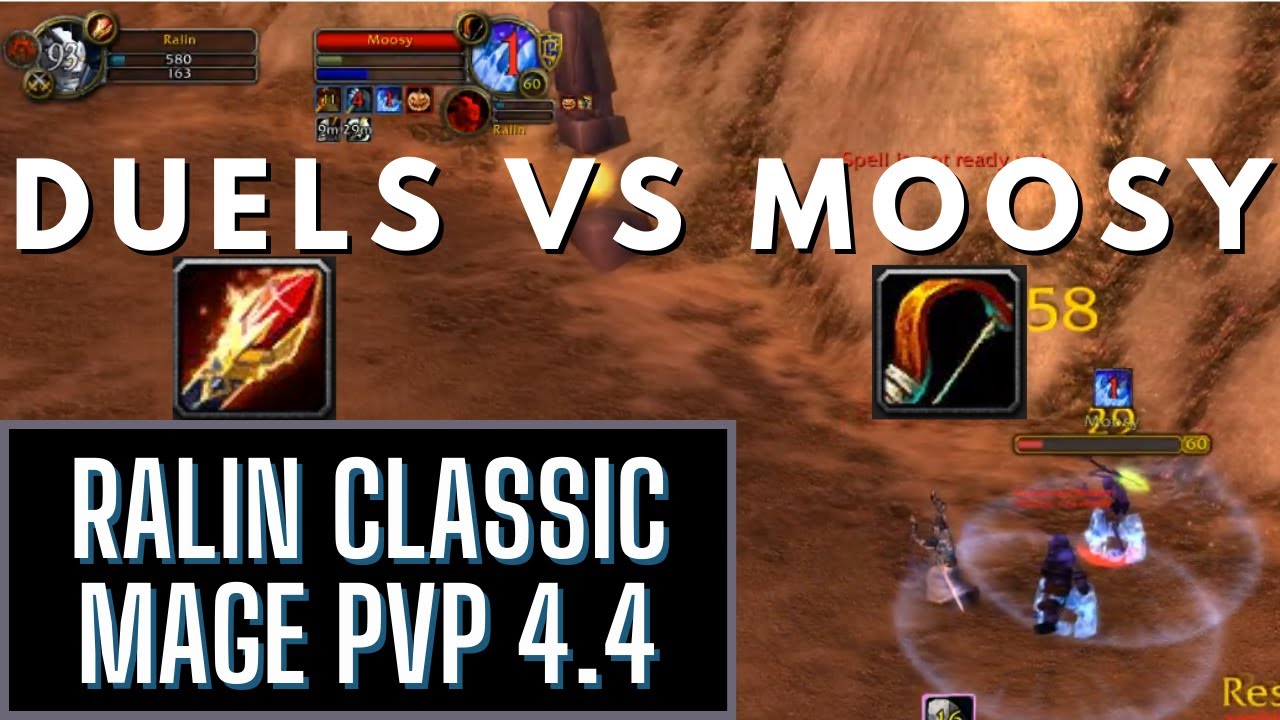 Ralin VS Moosy (Mage VS Hunter) Duels WoW Classic