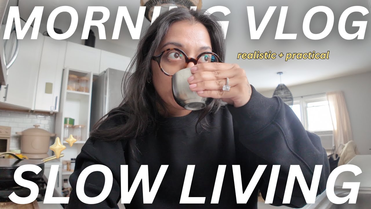 START LIVING SLOWLY IN 2026 | a (realistic) slow morning routine ā