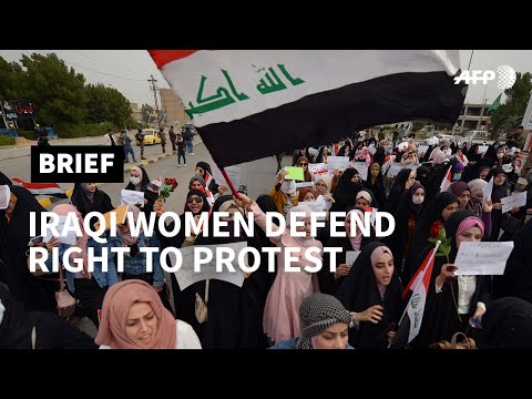 Iraq: all-women protest held in holy city of Najaf | AFP