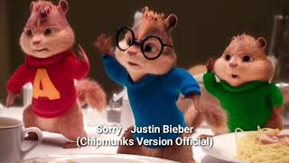 Sorry - Justin Bieber (Chipmunks Version Official)