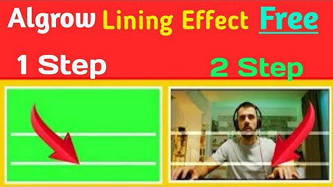 Algrow lining effect ||! algrow lining effect free download ||! #youtube #Algrow