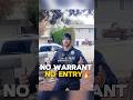 Citizen Uses Constitutional Right To Block Cops From Entering Property🔥