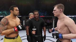 Werdum vs. Volkov (EA Sports UFC 3) - CPU vs. CPU - Crazy UFC 👊🤪