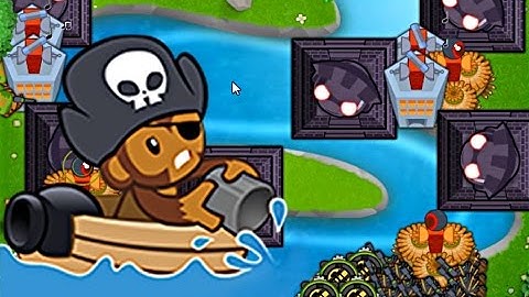 Bloons Monkey City - Contested Territory - 100 on River S - BMC