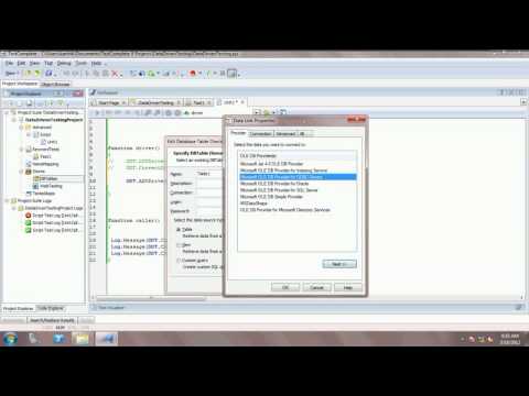 Test Complete Video Series -- Part 6 (Data Driven Testing)