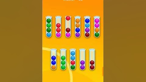 Ball sort-Bubble sort puzzle Game Master level 51