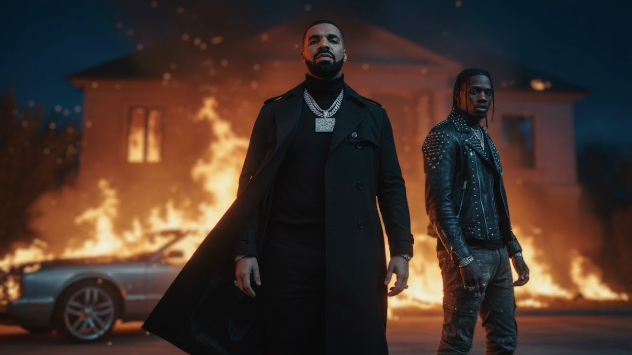 Travis Scott x Drake - STAYIN’ IN THE SHADOWS (Official Music Video 2025)