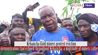 Kehancha D Miners Protest After The Government Shut Down D Mine Site
