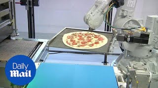 Zume Pizza uses robots and software to help it make it's pies - Daily Mail screenshot 1