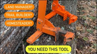 The BEST HAND TOOL for Pulling Brush and Clearing Raw Land