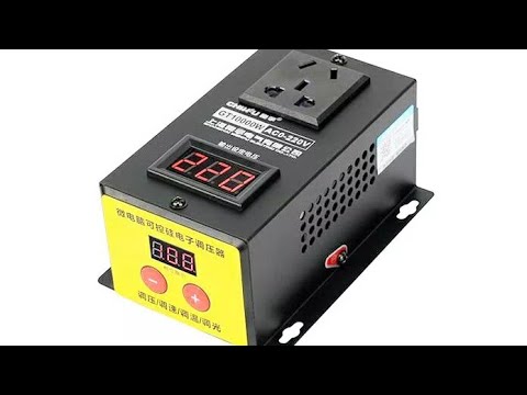 Регулятор напряжения 10кВт, Регулятор мощности 10000Вт (GT10000W AC0-220V)