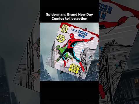 Spiderman Brand new day recreated iconic comics covers #spiderman #shorts