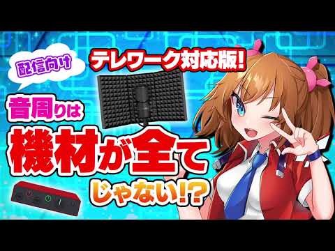 【テレワーク完全対応】いちVTuberが考える音周りのこと【配信者向け】