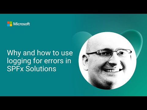 Why and how to use logging for errors in SPFx Solutions - YouTube
