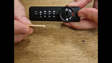 How to change & find missing code on Combi. Cam Lock "M3001 - Private" from SISO Denmark