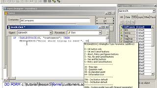 Famous Learn Visual FoxPro @ garfieldhudson.com - Building a Simple Application - Pt. 4 (Lesson 27 of 30) Wealth
