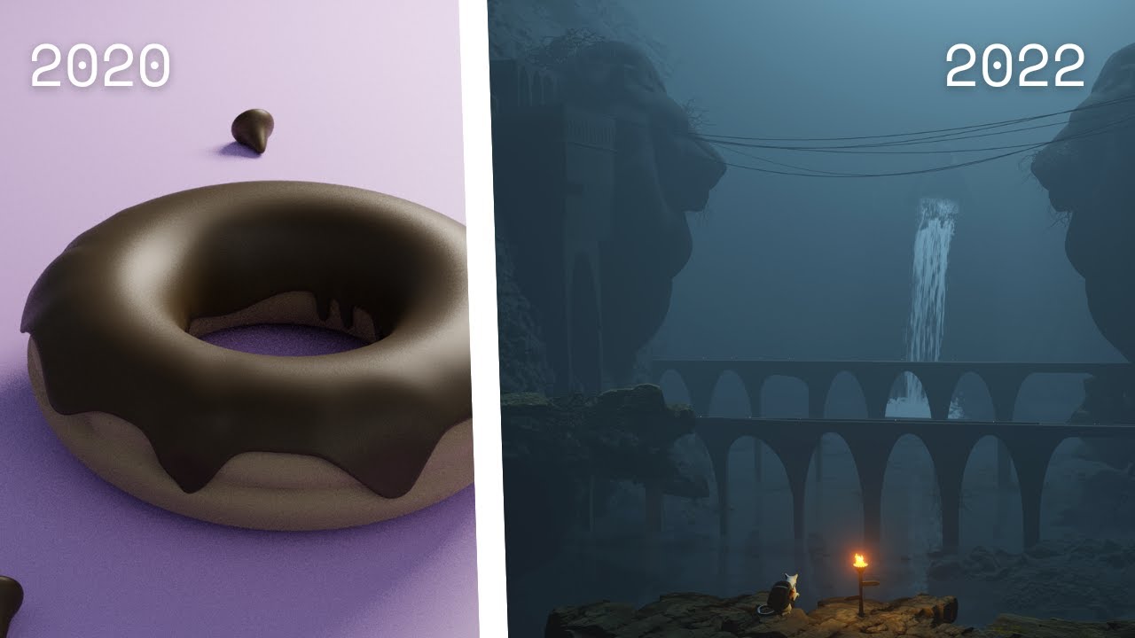 My 2 years of Blender progression - YouTube