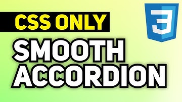 CSS Only Accordion Tutorial | Pure CSS Accordion with Plus Minus for Every Website