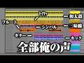 自分の声だけでナルトのBGM作ってみた