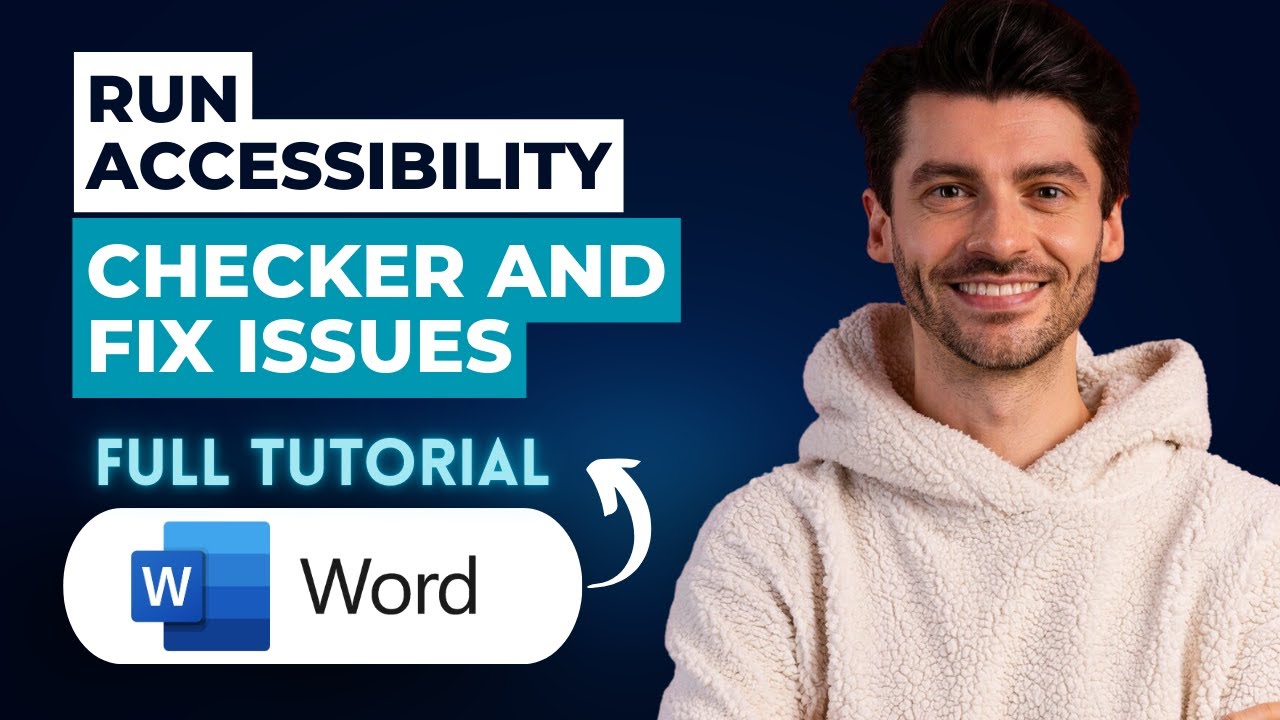 How to Run the Accessibility Checker and Fix Issues in Word [2026 Guide ...
