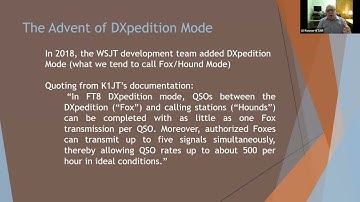 FT8 DXPedition mode for working Fox and Hound