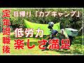 定年退職後の自由を楽しむ 気軽に楽しいバイクのデイキャンプ ハンターカブで行く見近島(しまなみ海道) CT125
