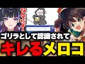 なぜかゴリラとして認識されキレる狂蘭メロコといじるライト