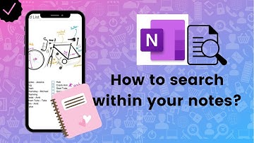 How to search within your notes on Microsoft OneNote?