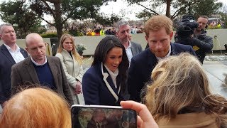 Meeting Meghan Markle And Prince Harry Millennium Point Birmingham 2018