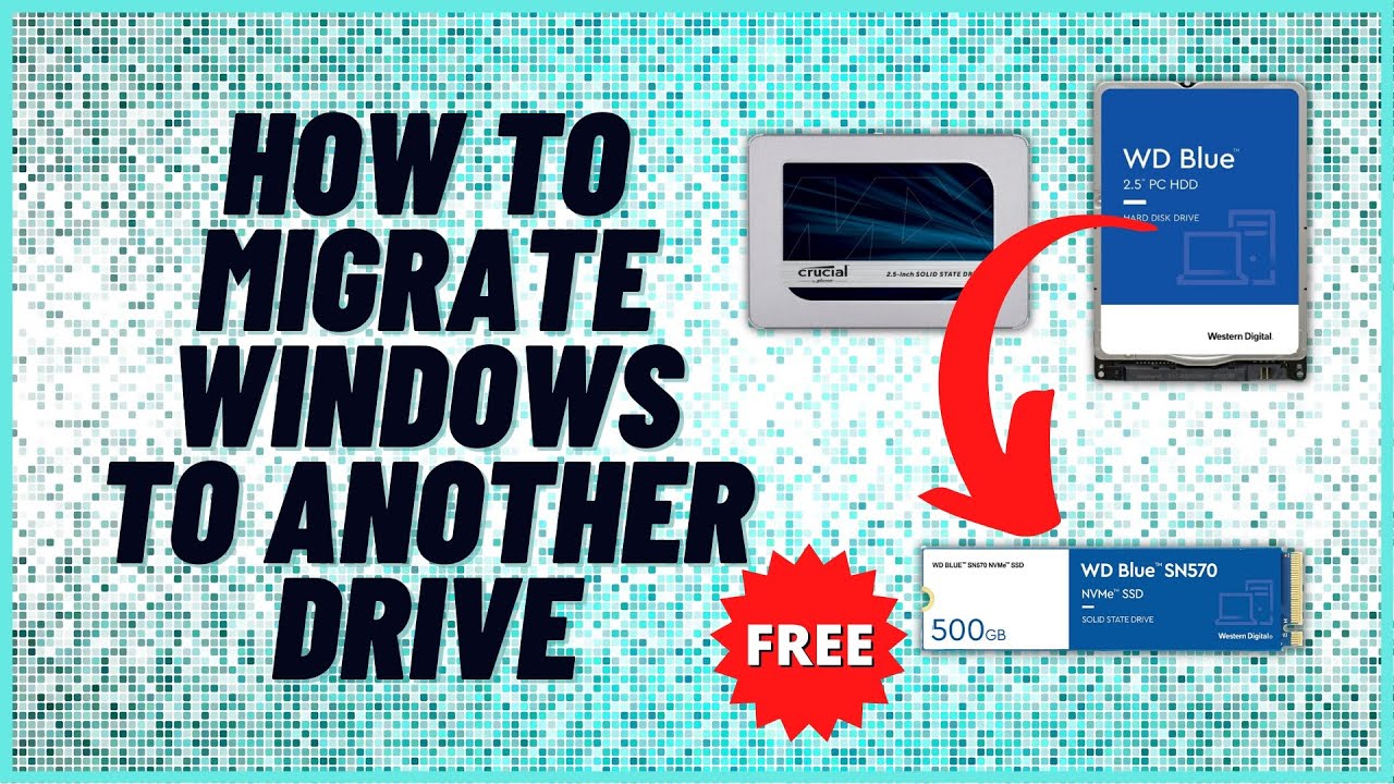 overflade Citron salgsplan How to Migrate Windows to Another Drive - YouTube