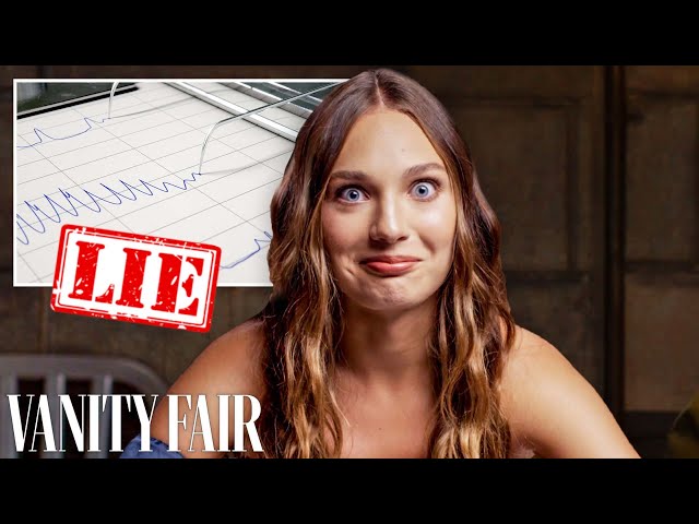 Maddie Ziegler Takes a Lie Detector Test | Vanity Fair class=