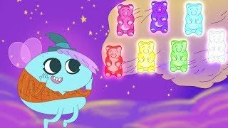1X04 Learn Colors With The Gummy Bears Monster Witches Halloween Cartoons