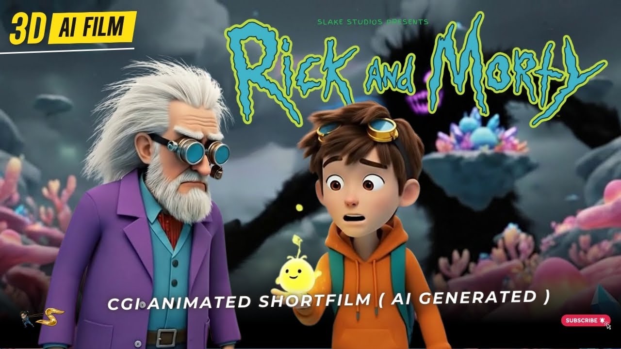 Rick Discovers His HAPPIEST Timeline | Rick and Morty In Parallel Universe (AI SHORT FILM)