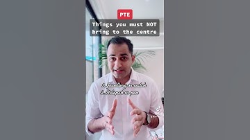 Things you must NOT bring to the exam centre | PTE Academic | PTEfor199