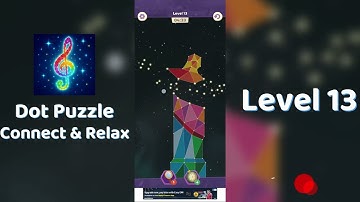 Dot Puzzle Level 13 Walkthrough | Connect & Relax | SolutionGuruji 🧩✨