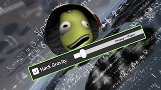 Kerbal Space Program but gravity is flipped