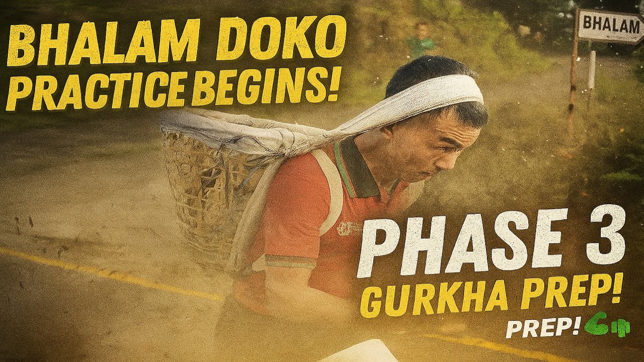 1st Doko Practice on the Bhalam Route | The Himalayan Tiger