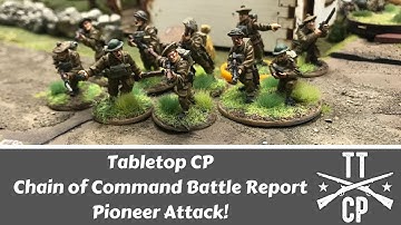 Tabletop CP: Chain of Command Battle Report- Pioneer Attack!