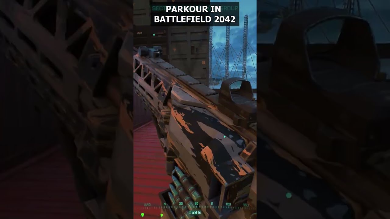 Parkour in Battlefield 2042