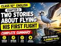 His First Flight Summary | Class 10 English Chapter 3 (Easy Explanation)