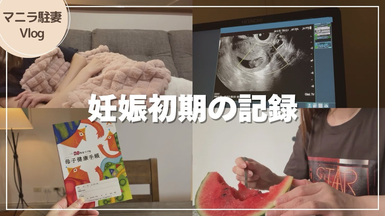 【マニラ生活】妊娠初期6〜15週の体調と食生活の記録｜マニラ駐在妻つわりとの戦いVlog