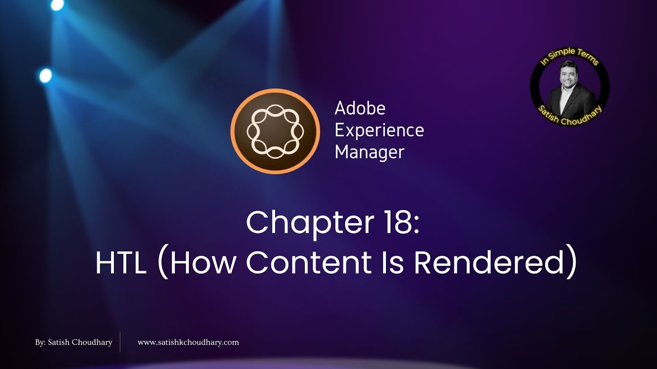 Episode cover for HTL (Sightly) in Adobe Experience Manager (AEM) | Explained in Simple Terms